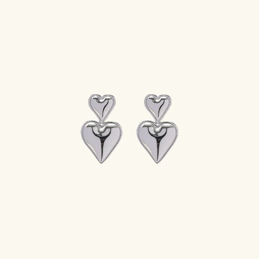 [ElanLuxe]Zofia Gold Heart Earrings