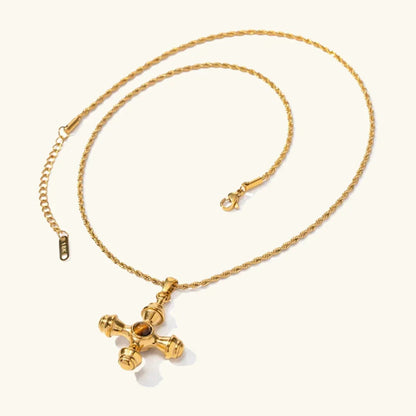 [ElanLuxe]Della Gold Necklace