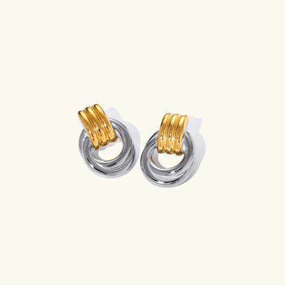 [ElanLuxe]Luna Layered Hoop Earrings