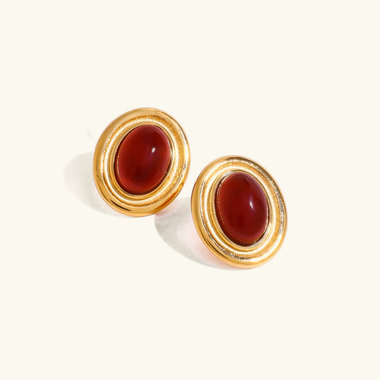 [ElanLuxe]Fresca Gemstone Earrings