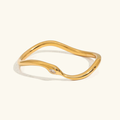 [ElanLuxe]Juna Diamond Bangle