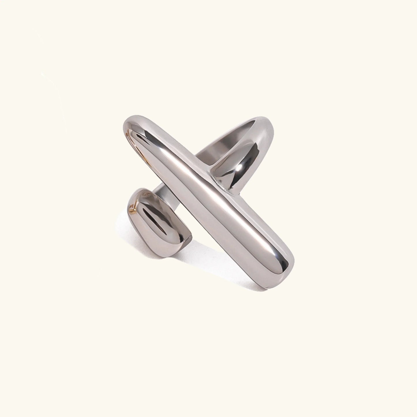 [ElanLuxe]Seraphina Contemporary Gold Ring