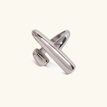 [ElanLuxe]Seraphina Contemporary Gold Ring