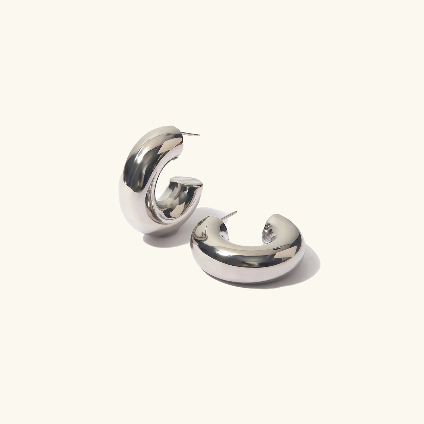 [ElanLuxe]Natalia Chunky Gold Hoops