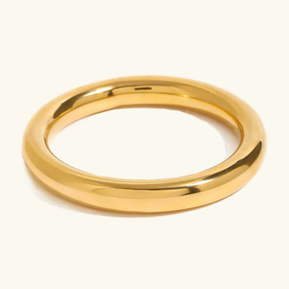 [ElanLuxe]Lina Smooth Gold Bangle