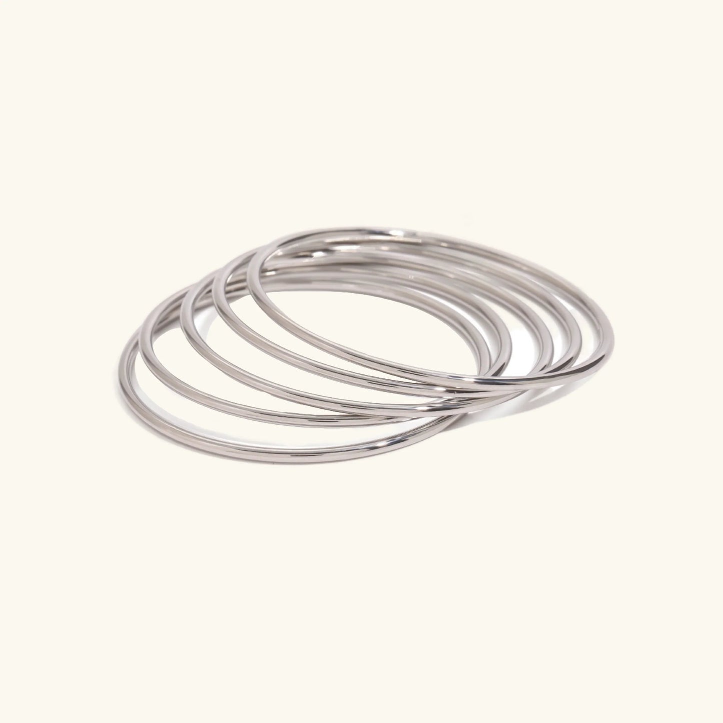 [ElanLuxe]Shannon Gold Bangle Set