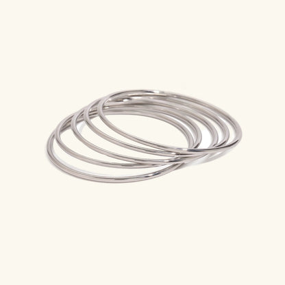 [ElanLuxe]Shannon Gold Bangle Set
