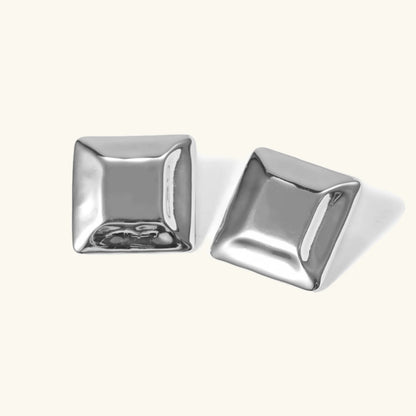 [ElanLuxe]Fischer Chunky Pillow Earrings