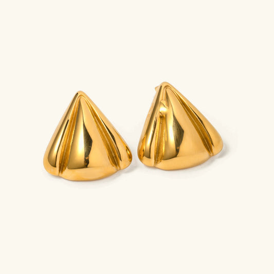 [ElanLuxe]Jillian Vintage Gold Earrings