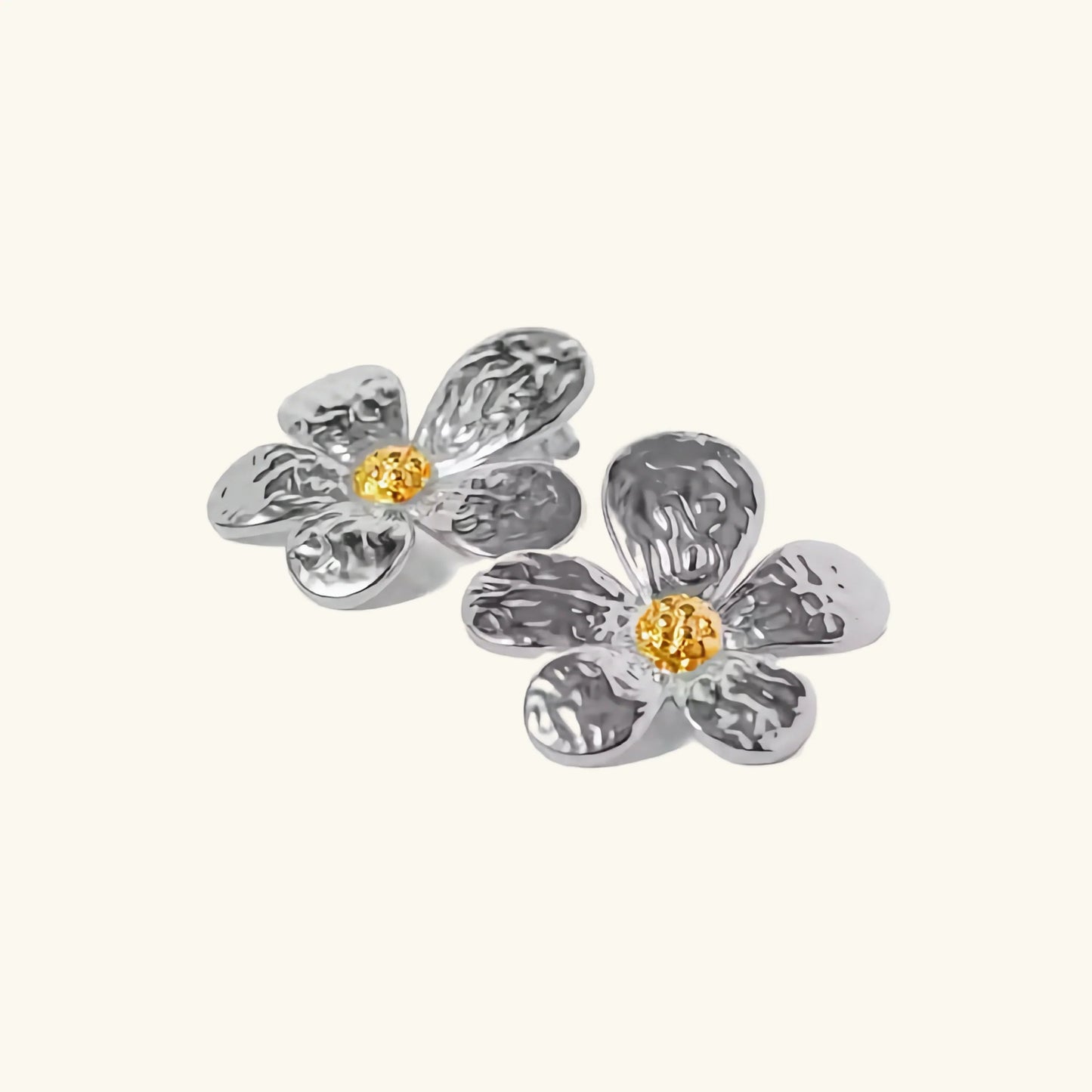 [ElanLuxe]Daisy Gold Earrings