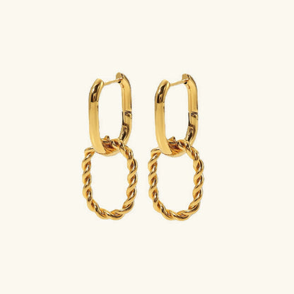 [ElanLuxe]Skadi Gold Earrings