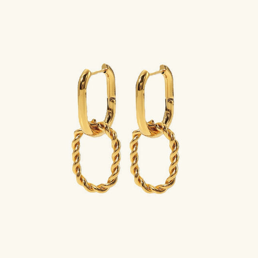 [ElanLuxe]Skadi Gold Earrings