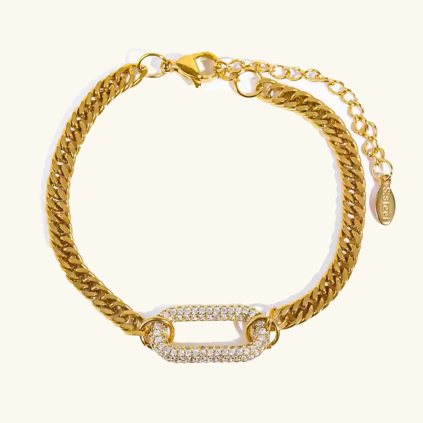 [ElanLuxe]Kleo Diamond Bracelet