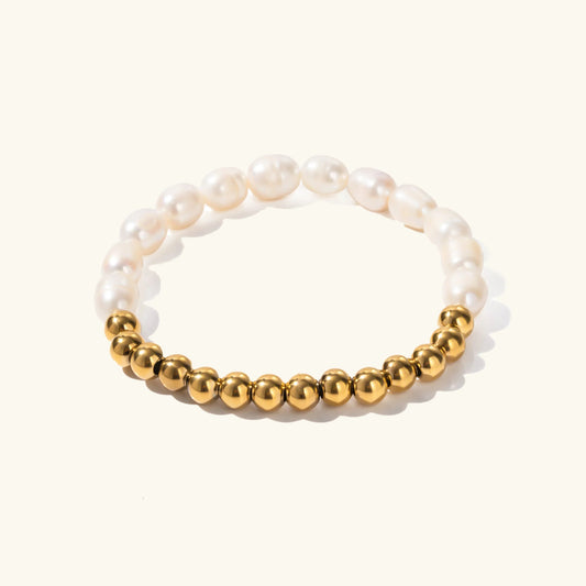 [ElanLuxe]Margaux Freshwater Pearl Bracelet