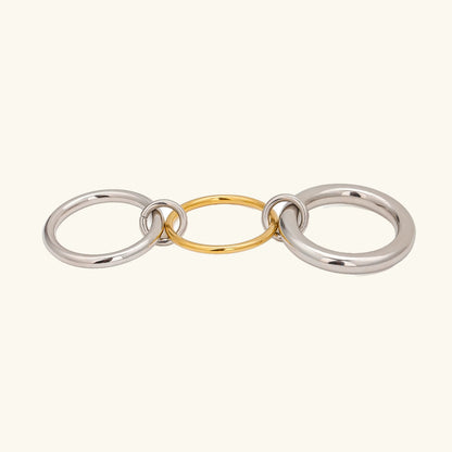 [ElanLuxe]Canaria Stacked Ring