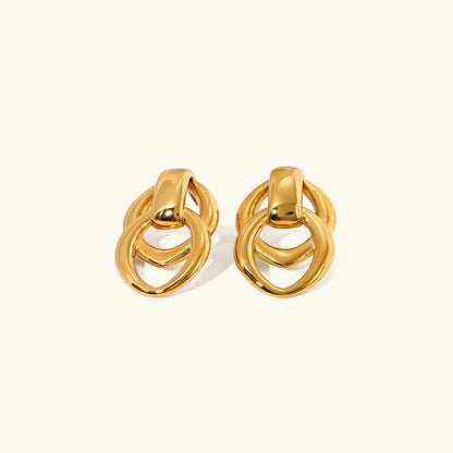 [ElanLuxe]Zoey Gold Earrings