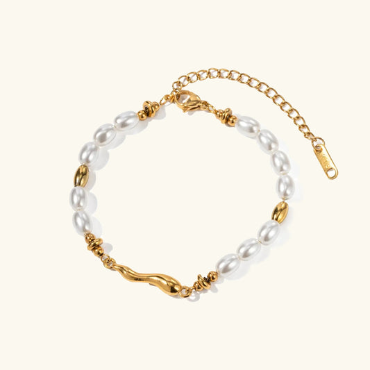 [ElanLuxe]Celina Freshwater Pearl Bracelet