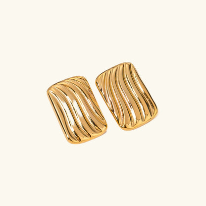 [ElanLuxe]Colette Gold Earrings