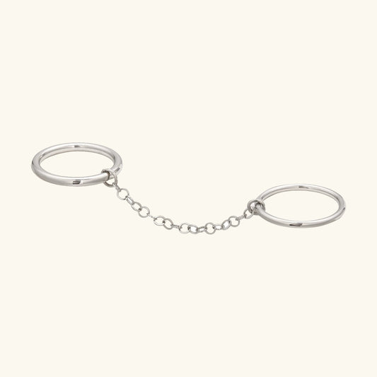 [ElanLuxe]Bridget Chain Stacked Ring