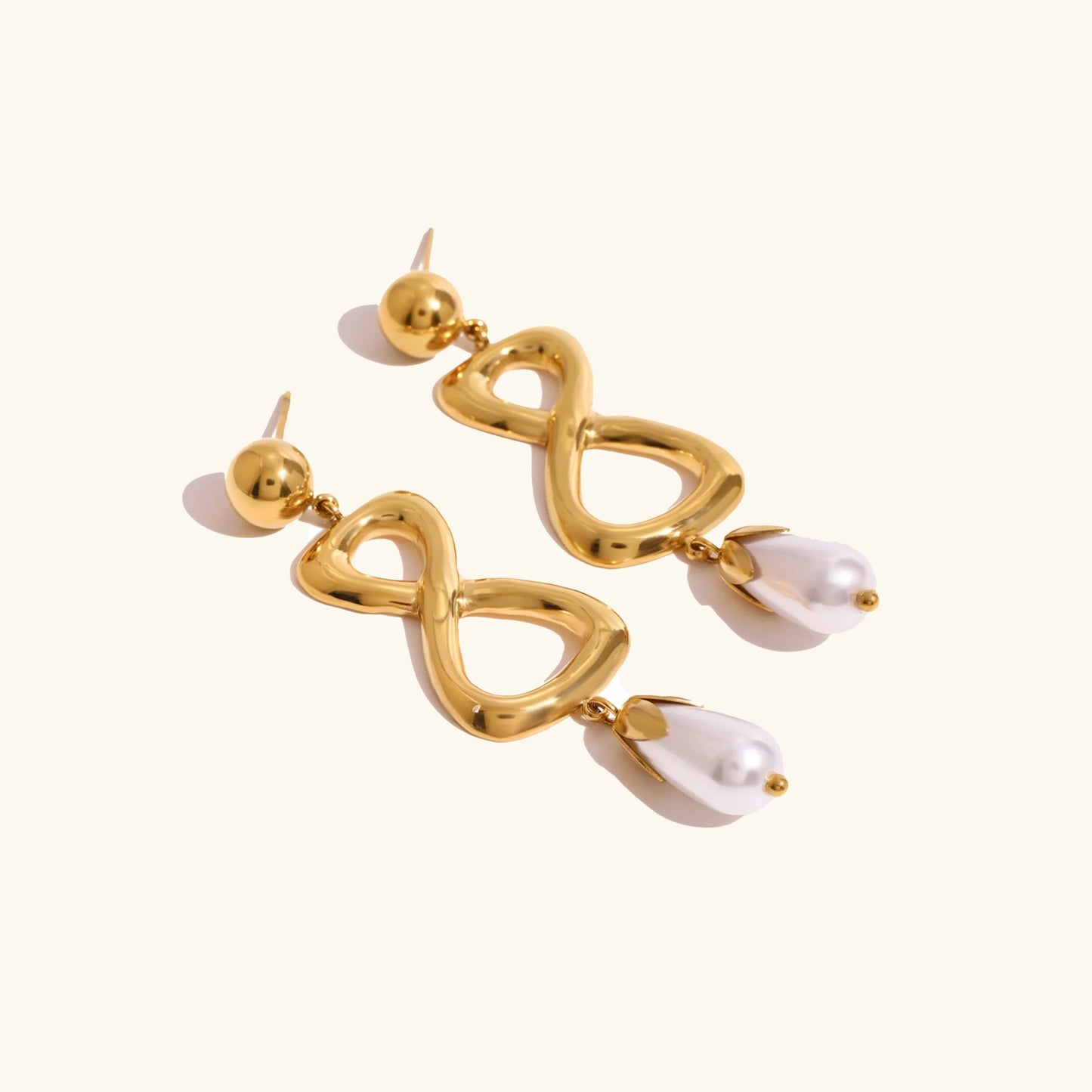 [ElanLuxe]Kaylee Freshwater Pearl Earrings