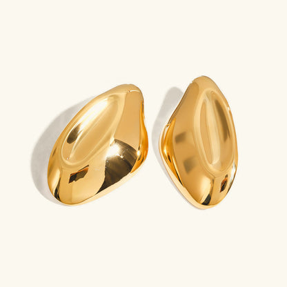 [ElanLuxe]Zinnia Gold Earrings