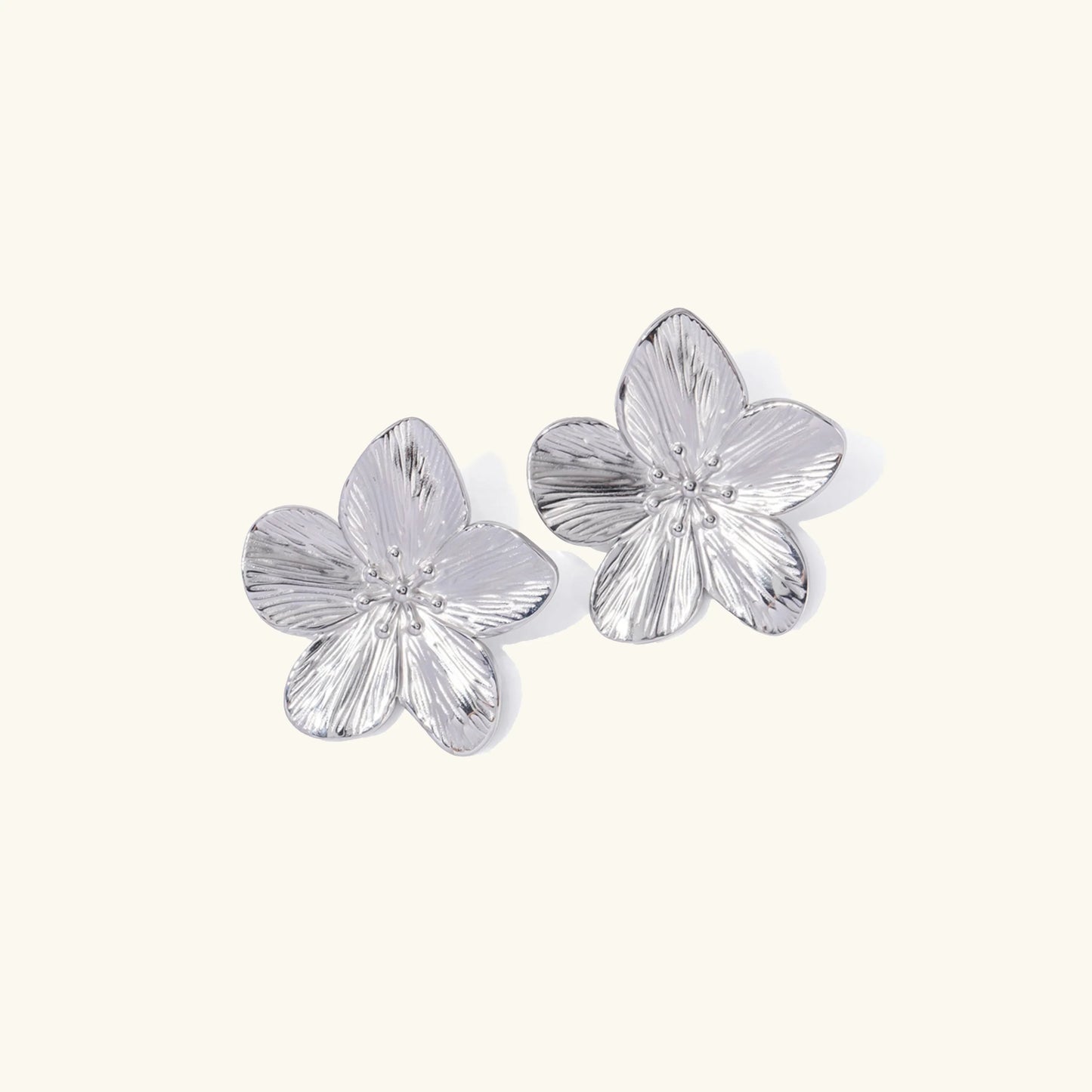 [ElanLuxe]Allysa Flower Gold Earrings