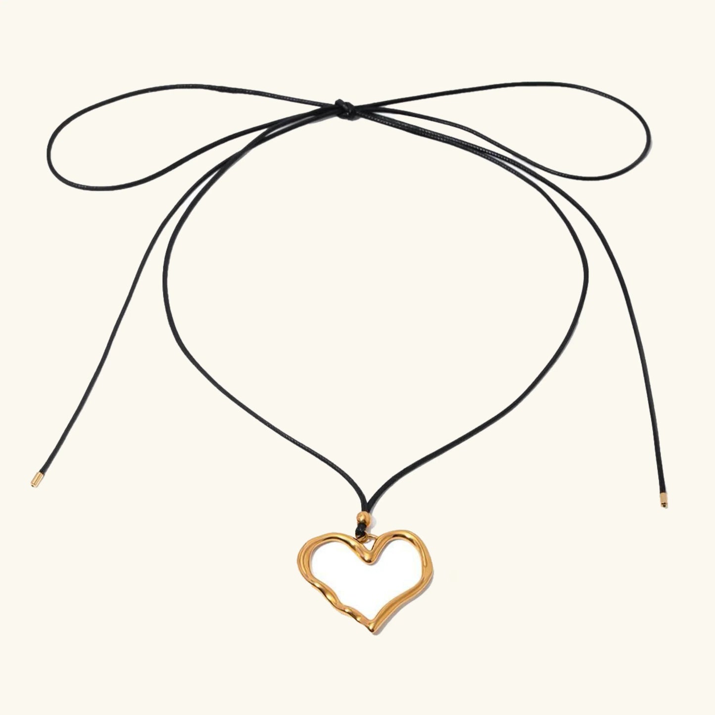 [ElanLuxe]Francine Heart Pendant