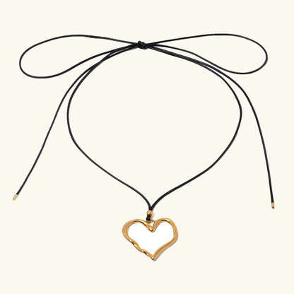 [ElanLuxe]Francine Heart Pendant