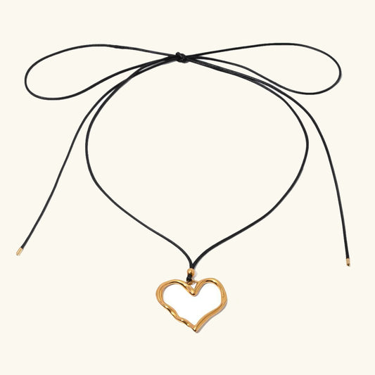 [ElanLuxe]Francine Heart Pendant