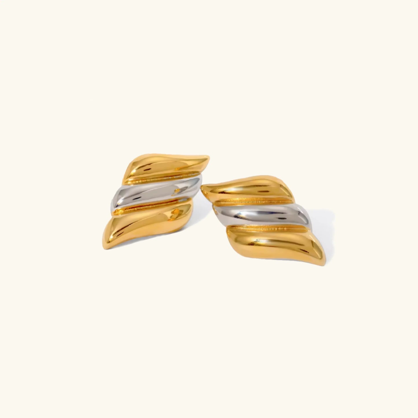 [ElanLuxe]Vera Gold Earrings