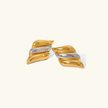 [ElanLuxe]Vera Gold Earrings