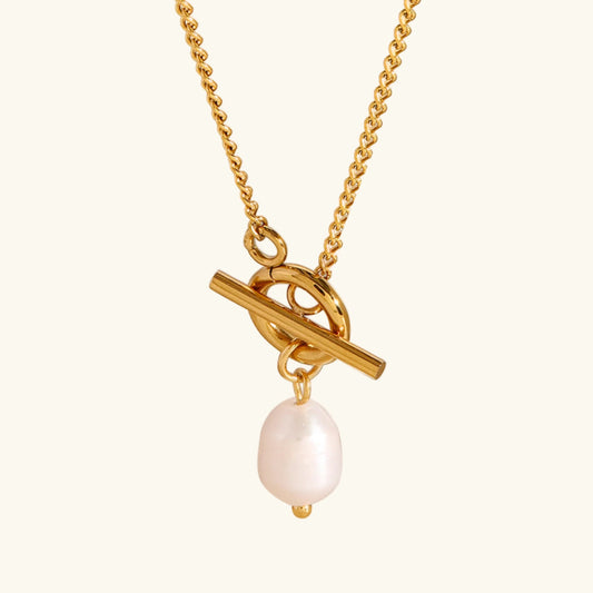 [ElanLuxe]Ellen Freshwater Pearl Necklace