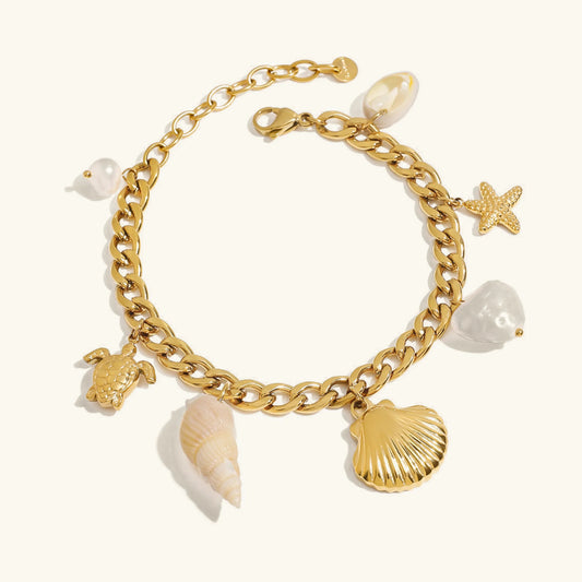 [ElanLuxe]Lilianne Freshwater Pearl Bracelet