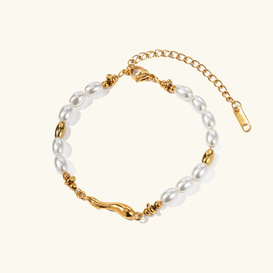 [ElanLuxe]Dominique Freshwater Pearl Bracelet