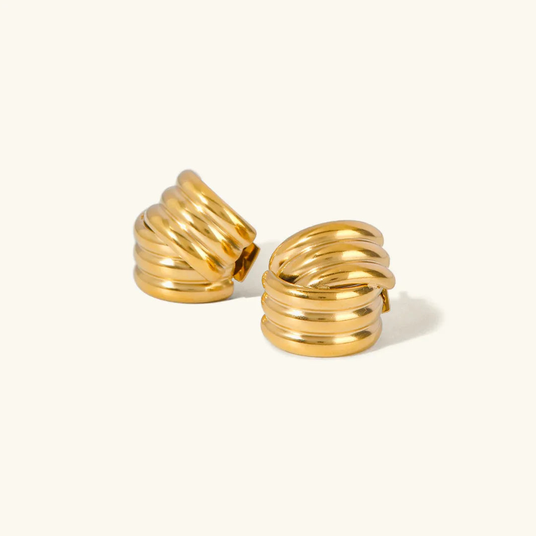 [ElanLuxe]Avalon Gold Earrings