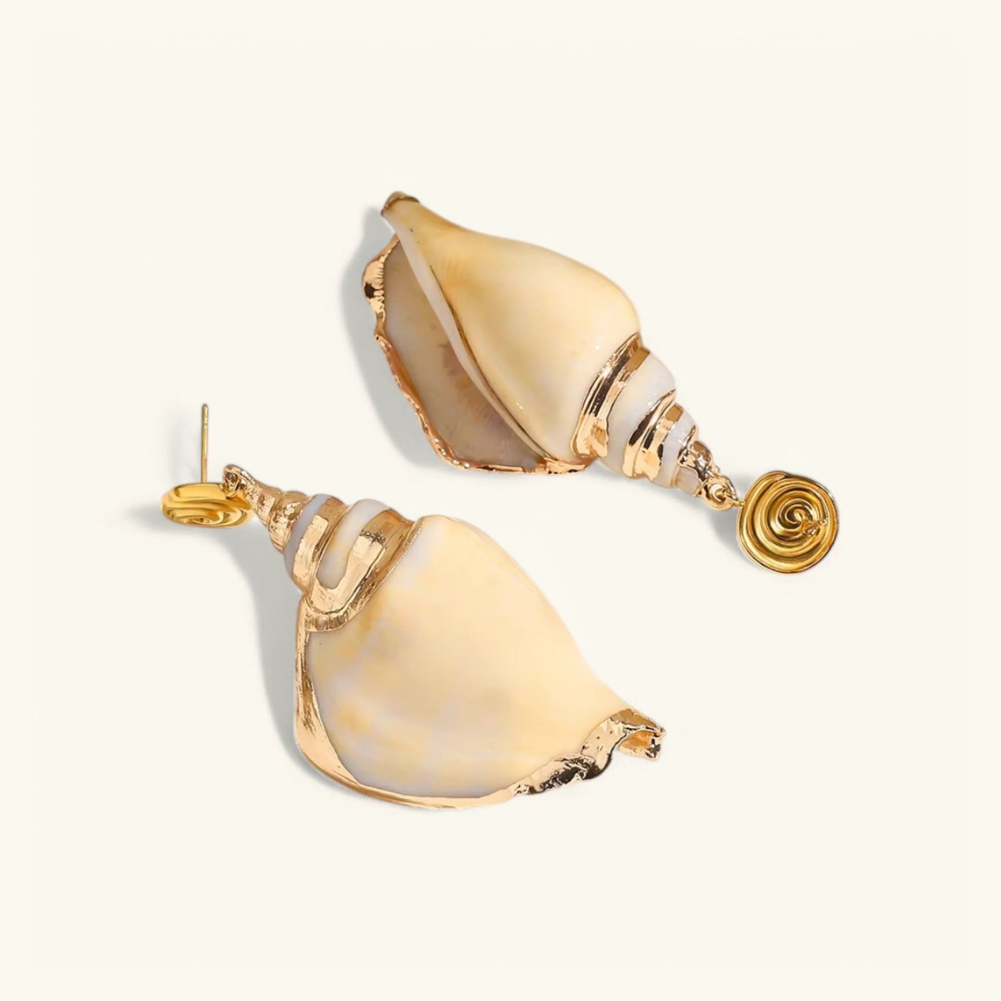 [ElanLuxe]Sabrina Seashell Earrings
