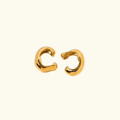 [ElanLuxe]Fabienne Gold Ear Cuffs
