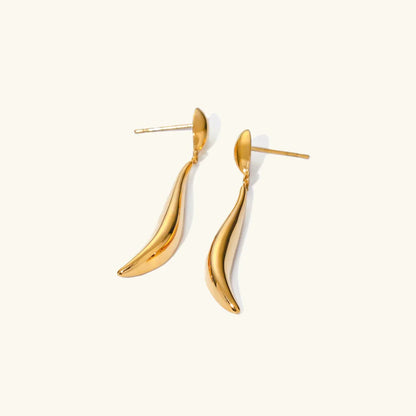 [ElanLuxe]Aspen Gold Earrings