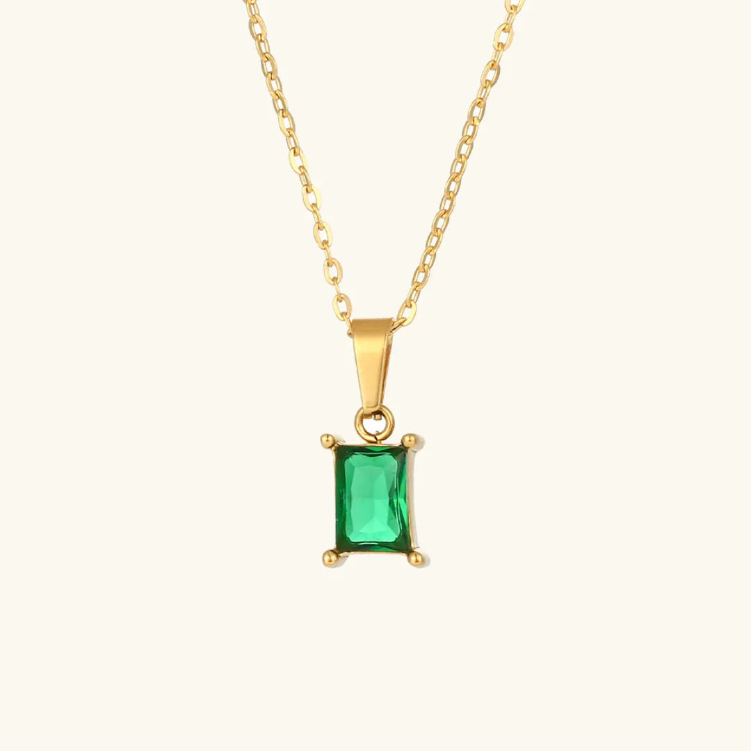 [ElanLuxe]Emi Green Necklace