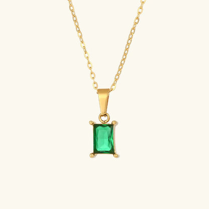 [ElanLuxe]Emi Green Necklace