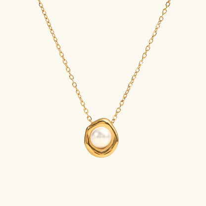 [ElanLuxe]Nancy Freshwater Pearl Necklace