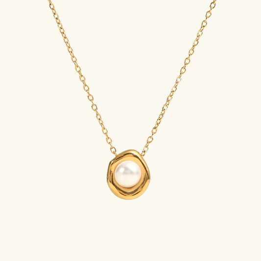 [ElanLuxe]Nancy Freshwater Pearl Necklace