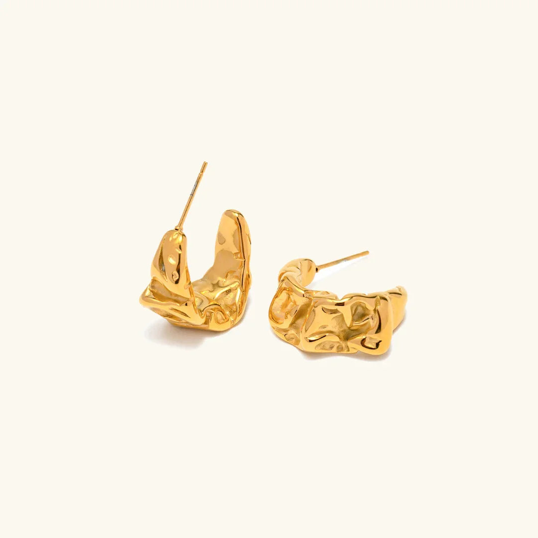 [ElanLuxe]Ashley Gold Earrings