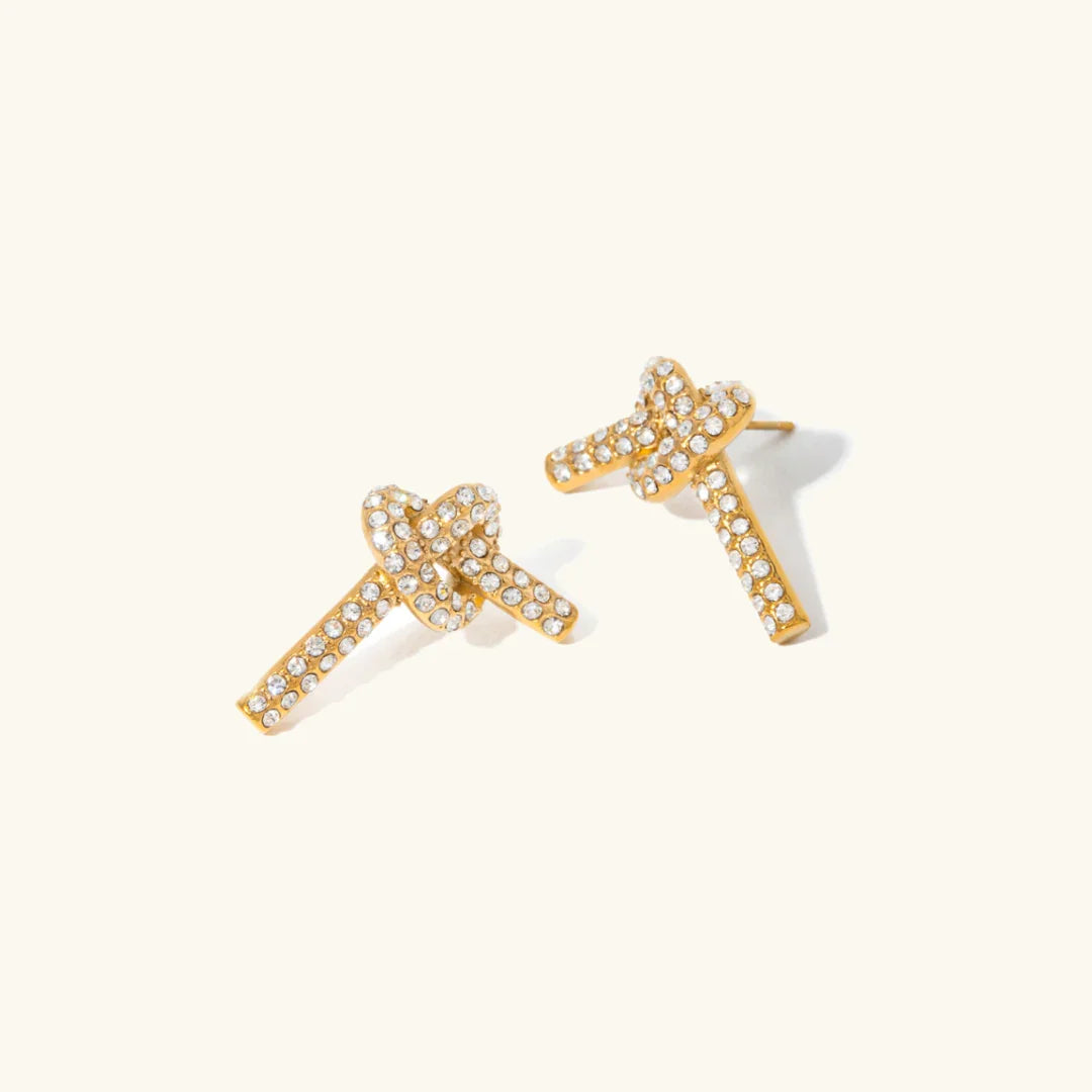 [ElanLuxe]Francesca Diamond Earrings