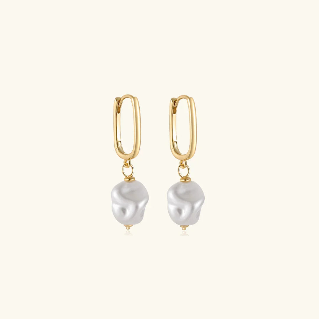 [ElanLuxe]Denise Freshwater Pearl Earrings