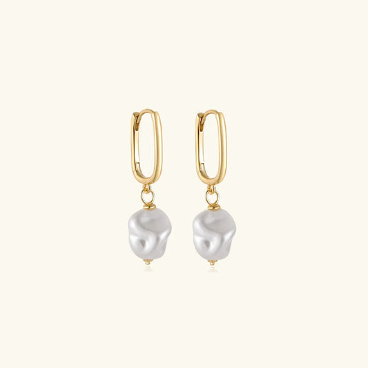 [ElanLuxe]Denise Freshwater Pearl Earrings