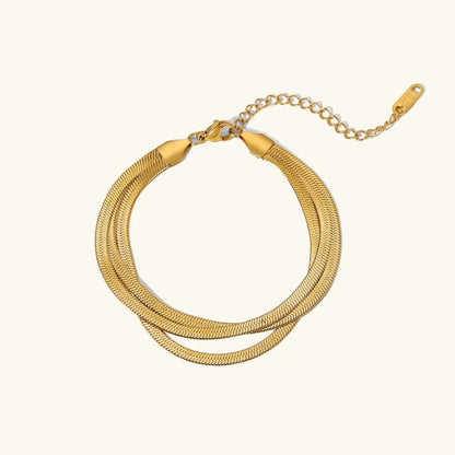 [ElanLuxe]Abella Gold Bracelet