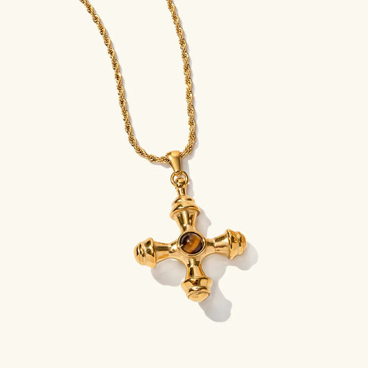 [ElanLuxe]Della Gold Necklace