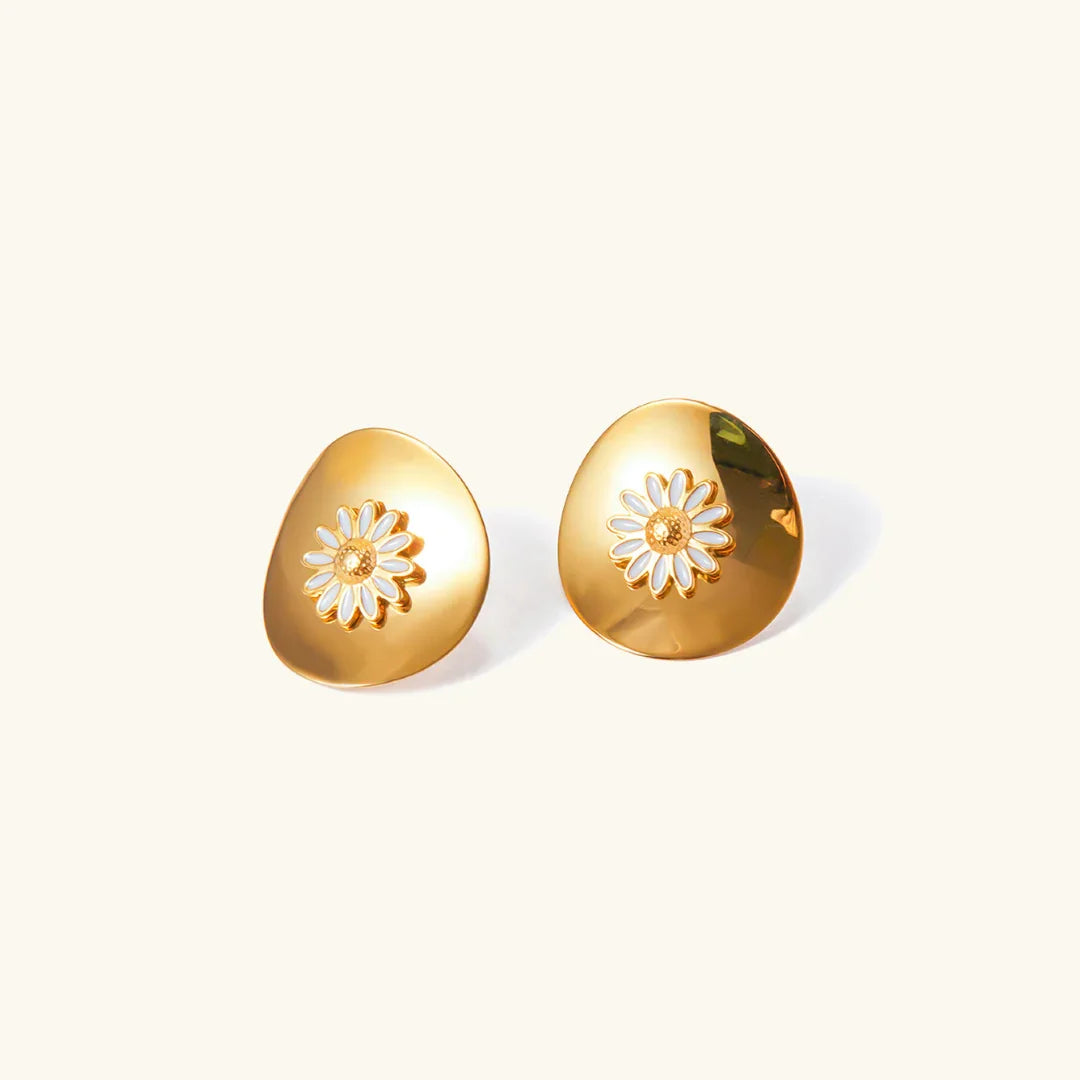 [ElanLuxe]Georgiana Gold Earrings