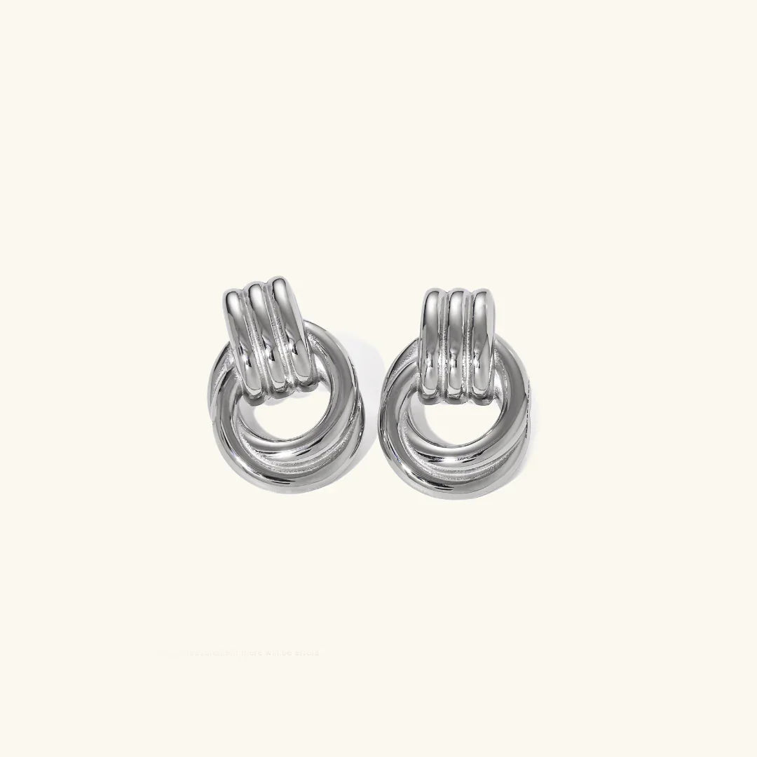 [ElanLuxe]Luna Layered Hoop Earrings